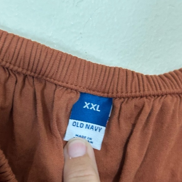 Old Navy Waist Defined Ruffle Off The Shoulder Smocked Maxi Dress SIZE XXL - Picture 5 of 6